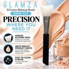 Load image into Gallery viewer, Glamza Silicone Makeup Brush – Crew Cut or Classic – 14cm Reusable Silicone Beauty Applicator
