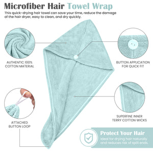 Glamza 'Speed Dry' Adult Size Hair Towel