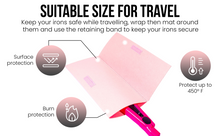 Load image into Gallery viewer, Glamza Heatproof Hair Straightening Mats - 4 Colours!!