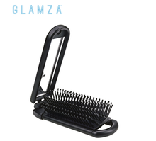 Load image into Gallery viewer, 2 in 1 Folding Detangle Hair Brushes with Mirror - Rectangle