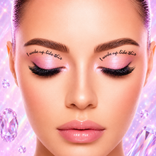 Load image into Gallery viewer, 100 Waterproof Eyebrow &amp; Body Tattoos – Long-Lasting Temporary Tattoo Words - 10 Sheets with Free UK Postage