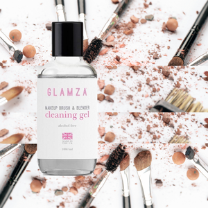 Glamza Makeup Brush & Blender Cleaning Gel