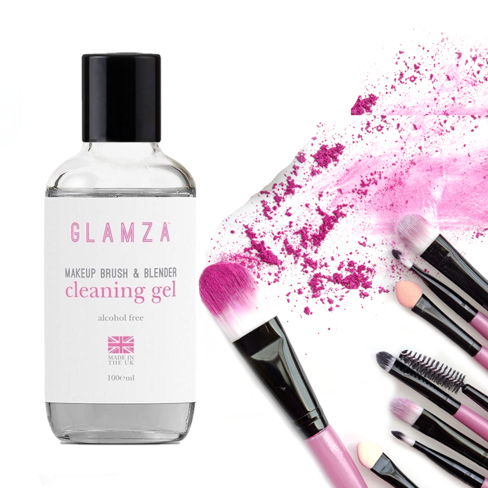 Glamza Makeup Brush & Blender Cleaning Gel