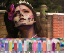 Load image into Gallery viewer, Glamza 12 Mini Glitter Bottles – Halloween, Arts &amp; Crafts And More