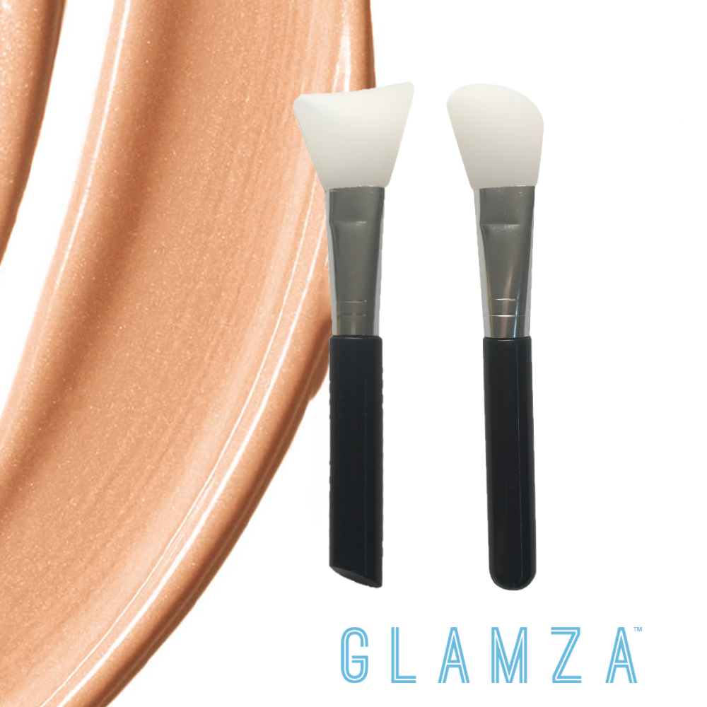 Glamza Silicone Makeup Brush Crew Cut and Classic
