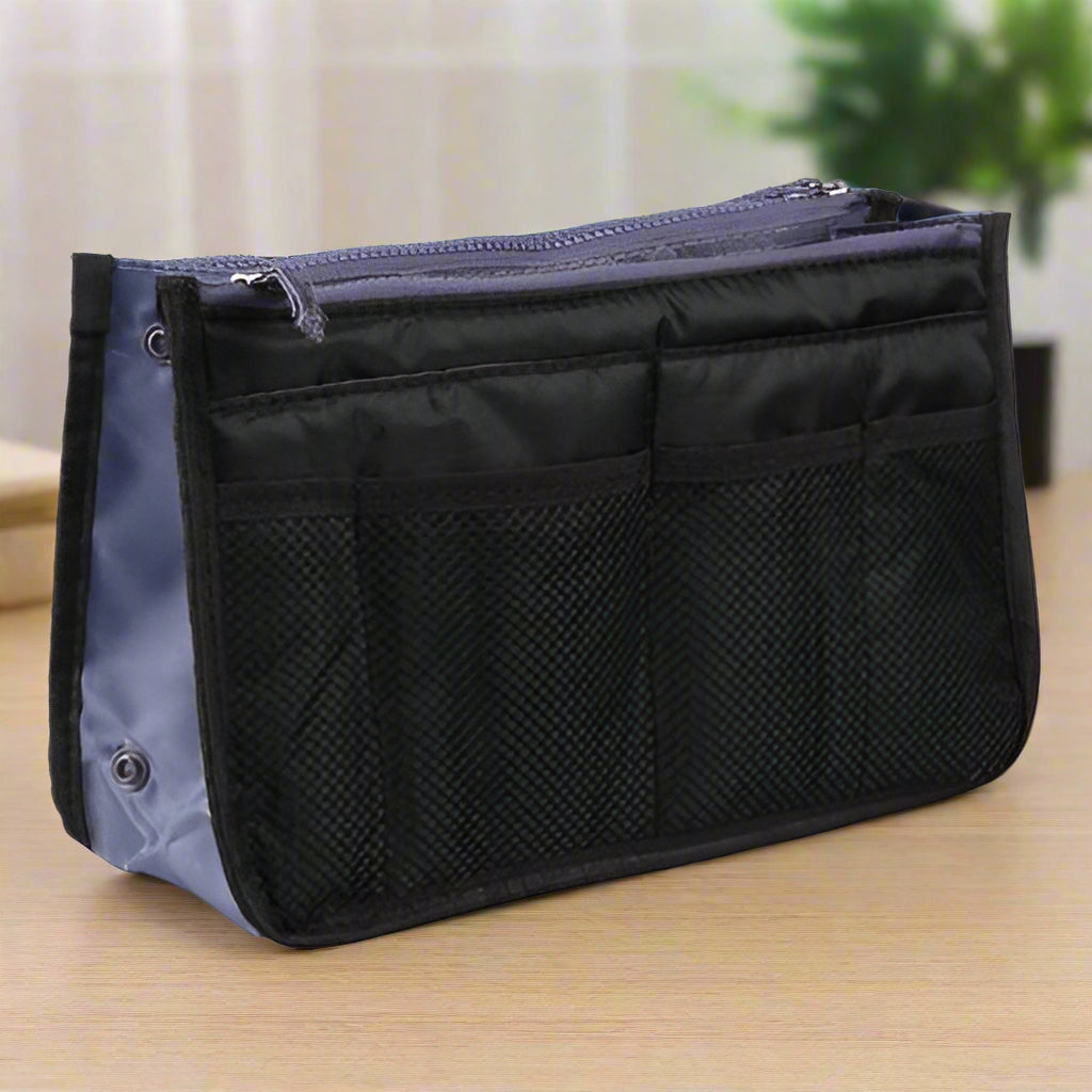 Glamza Multi-Pocket Travel Bag – Ultimate Organiser for Makeup, Toiletries & Accessories | FREE UK Delivery