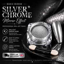 Load image into Gallery viewer, Magic Mirror Effect Nail Powder Chrome