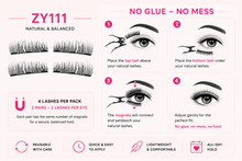 Load image into Gallery viewer, Glamza Magnetic Eyelashes – 8 Stunning Designs with Free UK Delivery! SALE