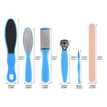 Load image into Gallery viewer, Glamza 10pc Foot Care Pedicure Kit