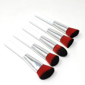 10pc Spectrum And Prism Coloured Make Up Brush Set