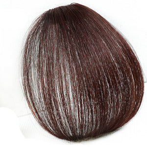 Glamza Clip In Hair Bangs With & Without Sideburns - Thinner Hair