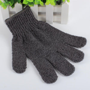 Glamza Bamboo Charcoal Exfoliating Gloves