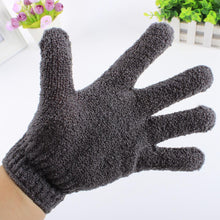 Load image into Gallery viewer, Glamza Bamboo Charcoal Exfoliating Gloves