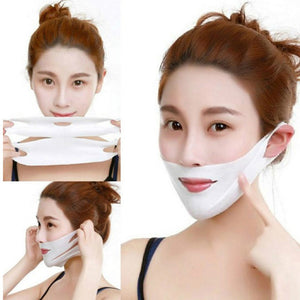 Glamza Double 'V Line' Face Firming Mask