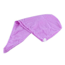 Load image into Gallery viewer, Glamza Microfibre Rapid Dry Hair Towel - Short Hair