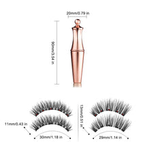 Load image into Gallery viewer, Glamza Magnetic Eyeliner, Eyelash &amp; Tweezer Sets - 2 Options