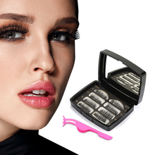 Load image into Gallery viewer, Glamza Magnetic False Eyelashes in Case with Mirror &amp; Applicator