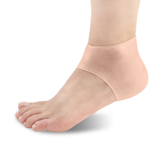Load image into Gallery viewer, Glamza Silicone Gel Heel Socks