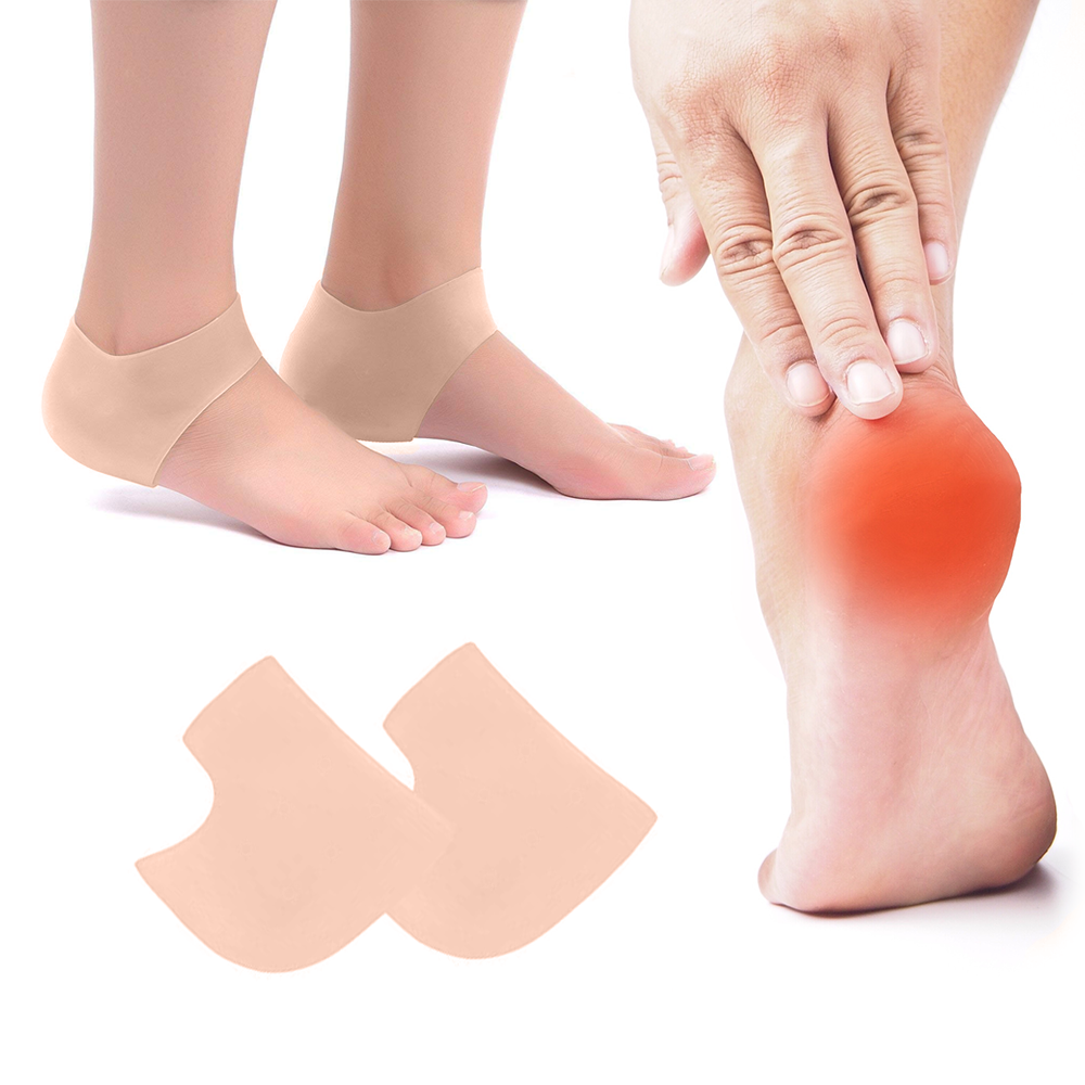 Silicone clearance gel heel