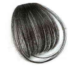 Load image into Gallery viewer, Glamza Clip In Hair Bangs With &amp; Without Sideburns - Thinner Hair