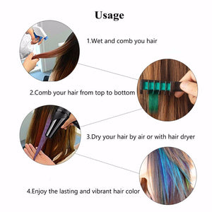 Glamza Hair Chalk Combs
