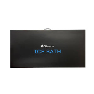 Acusoothe Ice Bath Cold Tub 75cm x 75cm in Black