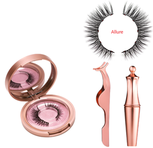 Glamza Magnetic Eyeliner, Eyelash & Tweezer Sets - 2 Options