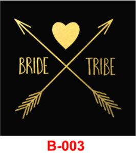 Summer Festival, Fancy Dress & Beach Holiday Metallic Sticker Tattoos