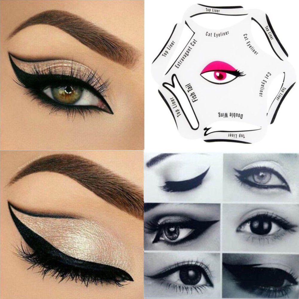 Glamza Cat Eyeliner 6 in 1 Stencil