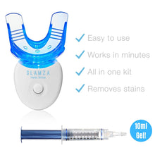 Load image into Gallery viewer, Glamza Hello Smile - Teeth Whitening Kit 10ml Gel