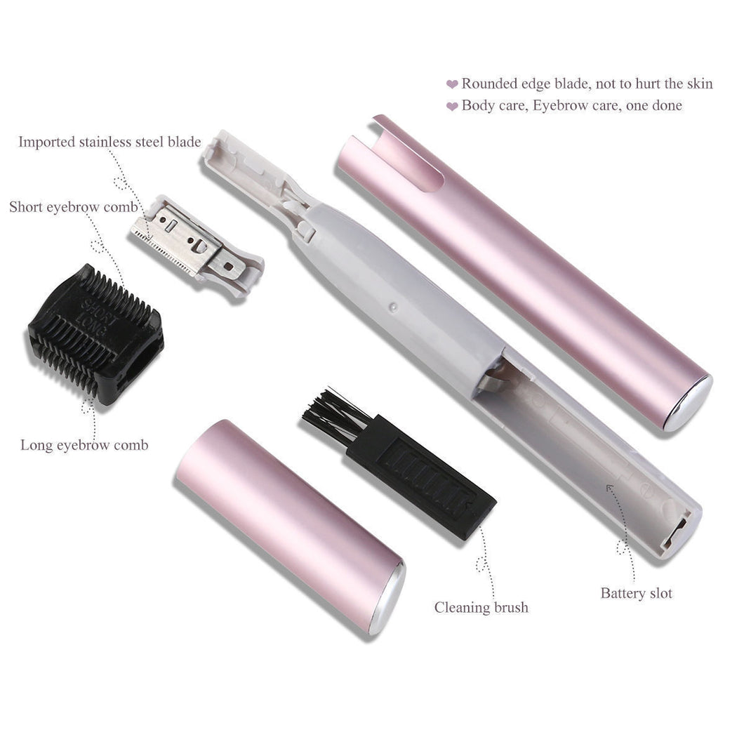 Glamza Electric Eyebrow Trimmer and Body Shaver