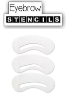 Load image into Gallery viewer, Glamza Eyebrow Stencils 3, 6 or 9 Pack