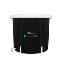 Load image into Gallery viewer, Acusoothe Ice Bath Cold Tub 75cm x 75cm in Black