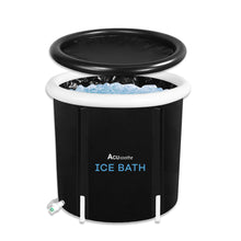 Load image into Gallery viewer, Acusoothe Ice Bath Cold Tub 75cm x 75cm in Black