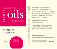 Load image into Gallery viewer, Glamza Rollerball Essential Oils 10ml