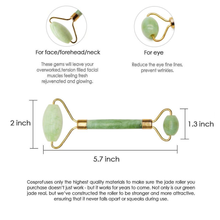 Load image into Gallery viewer, Glamza Face Roller &amp; Gua Sha Scraping Tool Set