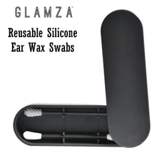Load image into Gallery viewer, Glamza Twin Swab Reusable Silicone Swabs Ear Wax Cleaner