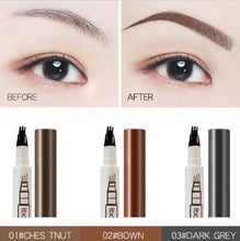 Load image into Gallery viewer, Glamza Fine Sketch Tattoo Fork Liquid Eyebrow Pens - 3 Colours