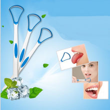 Load image into Gallery viewer, Glamza Tongue Scraper - Blue