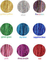 Load image into Gallery viewer, Glamza Sparkling Hair Tinsel - 9 Bright Colours to Choose From!