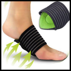 GLAMZA Cushioned Foot Arch Support