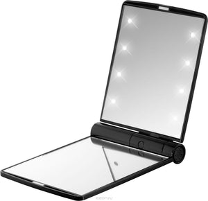 Glamza Portable 8 LED Light Makeup Mirror