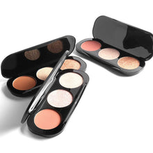 Load image into Gallery viewer, Focallure Triple Colour Blush &amp; Highlighter Makeup Palettes - Cruelty Free!