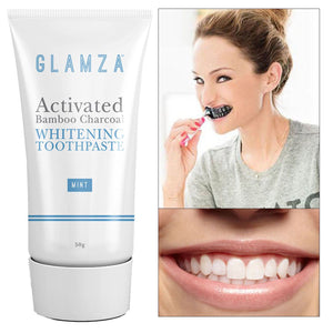 Glamza Activated Charcoal Toothpaste - Mint