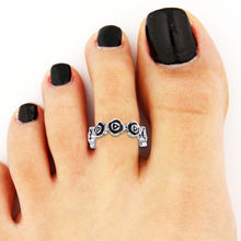 Load image into Gallery viewer, Glamza Silver Toe Rings