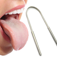 Load image into Gallery viewer, Glamza Stainless Steel Tongue Scraper