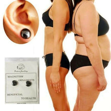 Load image into Gallery viewer, Glamza 2 in 1 Black Ear and Magnetic Slimming Studs
