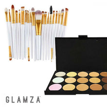 Load image into Gallery viewer, 20pc Eye Make Up Brushes Set - White
