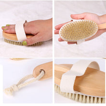 Load image into Gallery viewer, Glamza 2 in 1 Long Handle Bath &amp; Shower Brush &amp; Dry Skin Brush - 2 Options