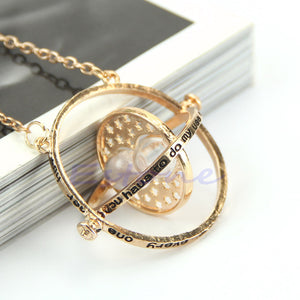 Sand Timer Gold Necklace Collection